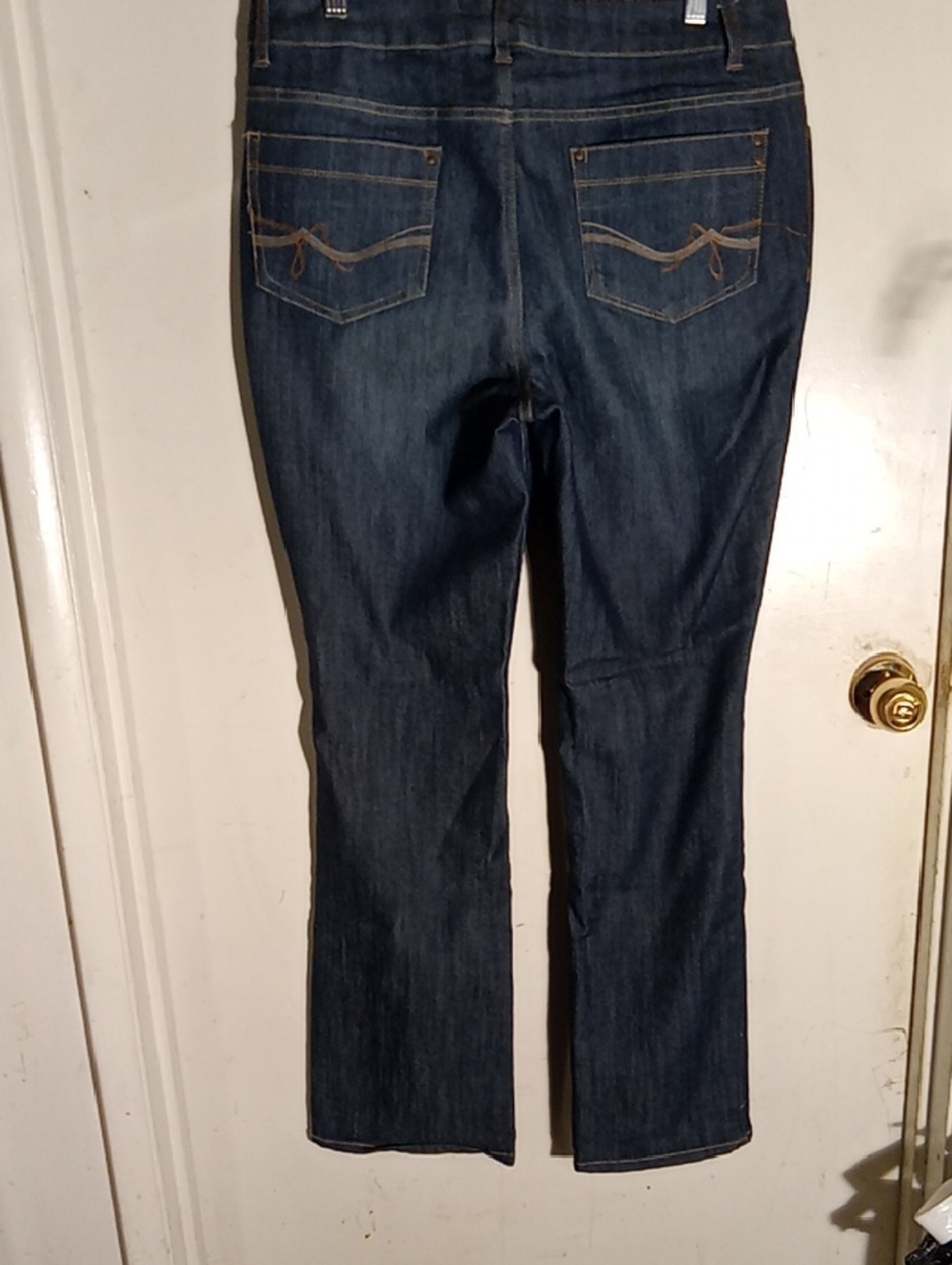 Women's Faded Glory Jeans Size 14 Good Stretch Blue Very Good Condition